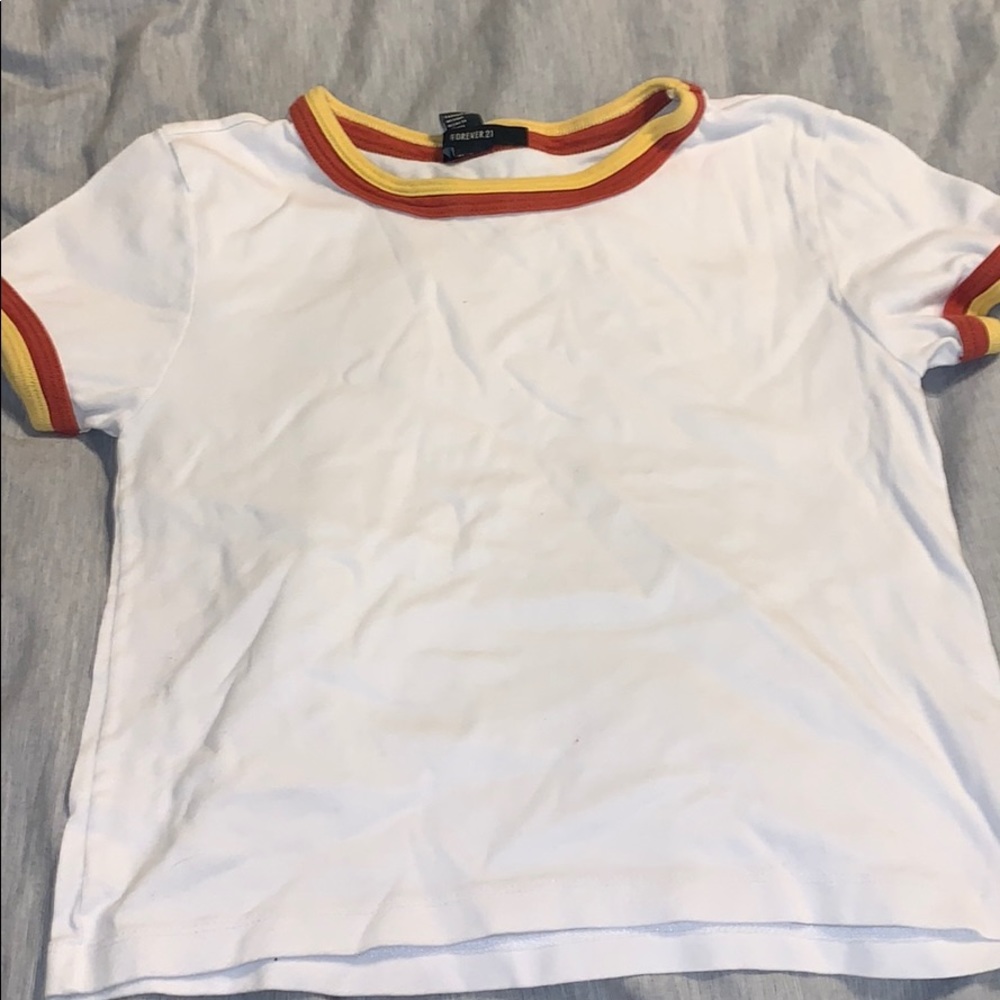 •forever 21• white tee